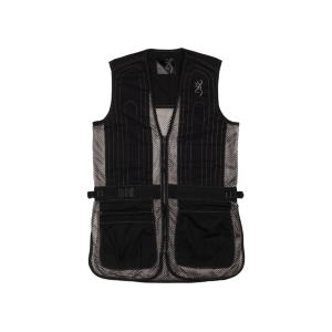 Browning Youth Trapper Creek Shooting Vest Ambidextrous Polyester Black XL - Browning