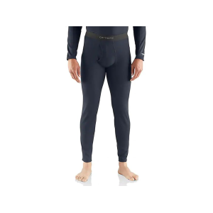 CARHARTT Men's Force Midweight Waffle Base Layer Pants Navy Medium
