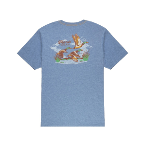 MARSH WEAR Men's Paddling T Shirt Bluefin Heather 2XL