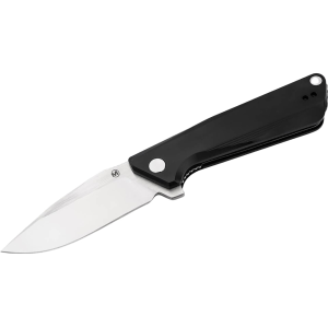Boker Knives MF.3 Pocket Knife 2.83" Clip Point 440B Satin Blade Aluminum Handle Black - Boker Knives