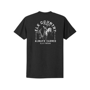 MULEY FREAK Men's Buckin Bull Short Sleeve T Shirt Black 2XL