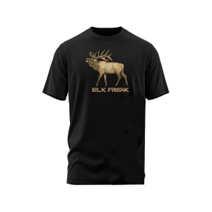 MULEY FREAK Men's Legend Bull Short Sleeve T Shirt Black Medium
