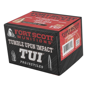 Fort Scott Munition SCP TUI 9mm, 38 Super (355 Diameter) Bullets 95 Grain Solid Box of 50 - Fort Scott Munitions