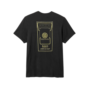 5.11 Men's Sig Sauer Ammo Cans Short Sleeve T Shirt Black Medium