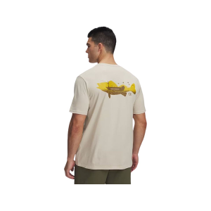 UNDER ARMOUR Men's Walleye T Shirt Sandstorm/Gold League XL