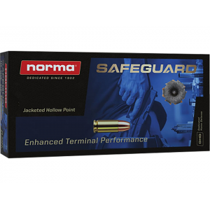 ma SafeGuard 9mm Luger 115 Grain Jacketed Hollow Point Box Of 50 Ammo