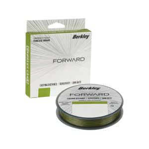 BERKLEY Forward Braided Fishing Line 14lb 150yd Low-Vis Green