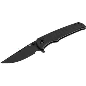 Boker Knives Blackjay Pocket Knife 3.54" Drop Point 440A Black PVD Blade G-10 Handle Black - Boker Knives