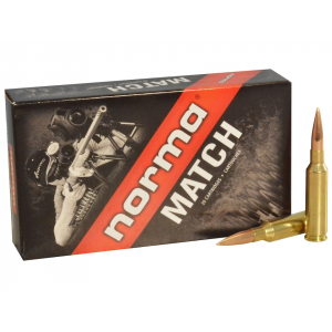 ma Match 6.5 Creedmoor 130 Grain Norma Golden Target Jacketed Hollow Point Box Of 20 Ammo