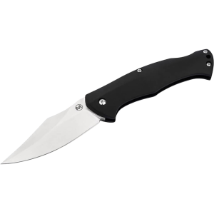 Boker Knives Echidna Pocket Knife 3.62" Clip Point 440A Satin Blade TPE Handle Black - Boker Knives