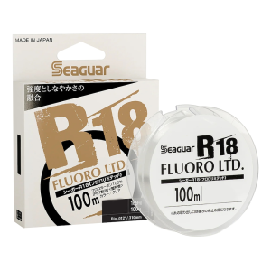 SEAGUAR JDM R18 Fluoro Ltd. Fluorocarbon Fishing Line 5lb 109yd Clear
