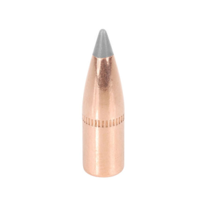 FACTORY SECOND BULLETS Factory Second Varmint 22 Caliber (224 Diameter) Bullets 60 Grain Polymer Tip with Cannelure Box of 100 (Bulk Packaged)