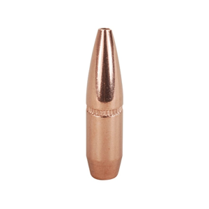 FACTORY SECOND BULLETS Factory Second Match 22 Caliber (224 Diameter) Bullets 75 Grain Jacketed Hollow Point with Cannelure Box of 100 (Bulk Packaged)
