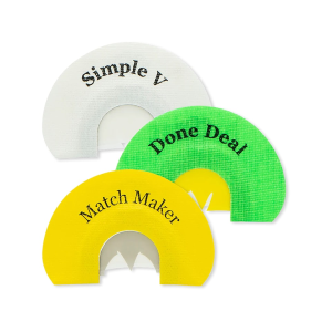 Rolling Thunder Game Calls Classic Collection Turkey Mouth Call 3PK - Rolling Thunder Game Calls