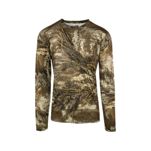 MIDWAYUSA Men's Ambush Long Sleeve Crew Neck T Shirt Realtree Max-1 XT 3XL