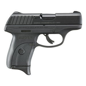 Ruger EC9s 9mm Luger Pistol 3.12" Barrel 7+1 Round Black Oxide Slide Black Grip Black Frame