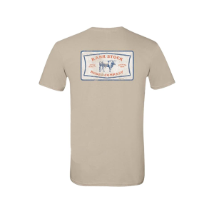 HOOEY Men's Rank Stock Short Sleeve T Shirt Sand 2XL