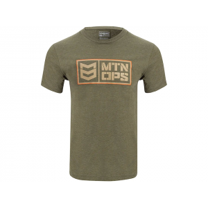 MTN OPS Men's Kilo T Shirt Heather Military Green Medium