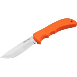 Boker Knives HL Fixed Universal Fixed Blade Knife 3.54" Drop Point 440C Satin Blade TPR Overmold Handle Orange - Boker Knives