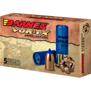 BARNES Vor-tx 20 Gauge Polymer Tip Sabot Slug 2-3/4" 250 Grain Box Of 5