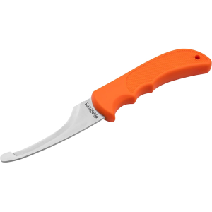 Boker Knives HL Fixed Fixed Blade Knife 3.54" Gutting 440C Satin Blade TPR Overmold Handle Orange - Boker Knives