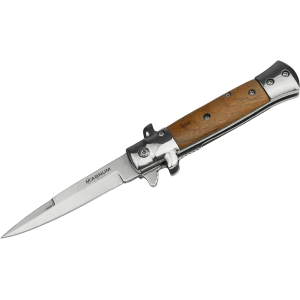 Boker Knives Italian Classic Small Assisted Opening Pocket Knife 3.31" Spear Point 440A Satin Blade Rosewood Handle Brown - Boker Knives