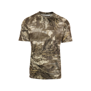 MIDWAYUSA Men's Ambush Short Sleeve Crew Neck T Shirt Realtree Max-1 XT 2XL