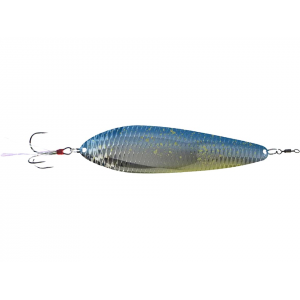 NICHOLS LURES Bass Mafia Big Larry Spoon Golden Blue