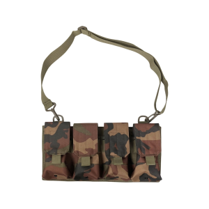 MIDWAYUSA 8 Magazine Pouch AR-15 Woodland Camo