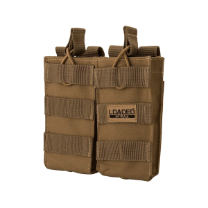 BARSKA CX-850 Double Section Magazine Pouch Dark Earth