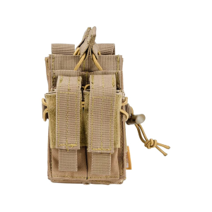 BARSKA CX-950 Single Rifle and Pistol Magazine Pouch Dark Earth