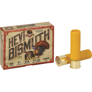 Hevi-Shot Hevi-Bismuth Turkey 20 Gauge Ammo 3" #4 and #5 Bismuth Shot 1-1/4 oz Box of 5 - Hevi-Shot