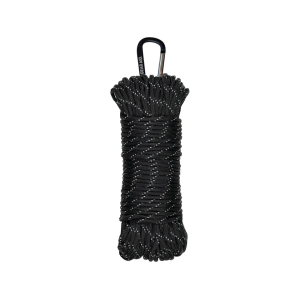 Gear Aid 550 Paracord 100' Black/Reflective - Gear Aid