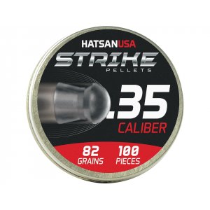 Hatsan Strike Round Nose Air Gun Pellets 35 Caliber 81.02 Grains 100PK - Hatsan