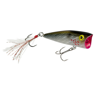 REBEL Pop-R Feathered Topwater Blue Candy