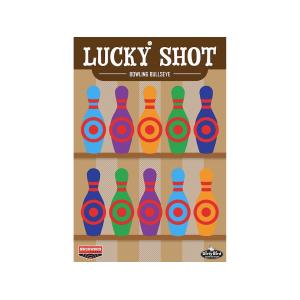 Birchwood Casey Dirty Bird 12" x 18" Lucky Shot Bowling Pins Target 6PK - Birchwood Casey