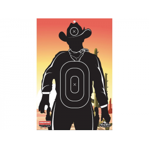 Birchwood Casey Dirty Bird 12" x 18" Gunslinger Skyline Target 6PK - Birchwood Casey