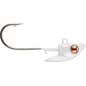 DAMIKI Rig 1/4oz Minnow Jighead #2/0 Pearl White