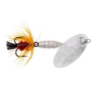 PANTHER MARTIN Deluxe Fly Inline Spinner Silver & Orange 1/8 oz