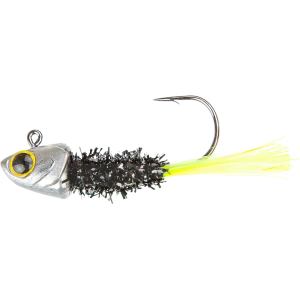 6TH SENSE Spangle Tinsel Jig Black Neon 1/8 oz