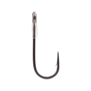 Mustad AlphaPoint Trailer Hook 2X Strong #1/0 Black Nickel 4PK - Mustad
