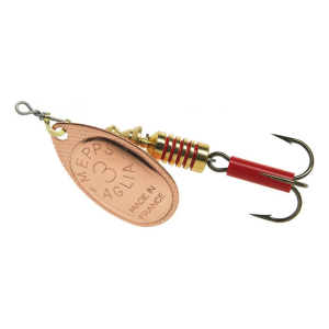 Mepps Aglia Plain Inline Spinner Copper 1/4 oz - Mepps