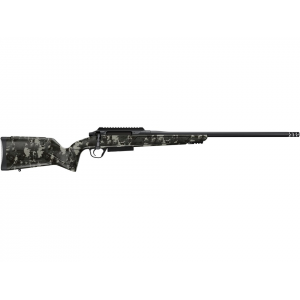 CHRISTENSEN Arms Evoke Hunter Bolt Action Rifle 6.5 Prc 22" Black Cerakote Threaded Barrel Black Cerakote Frame Black Camo Adjustable Comb Stock