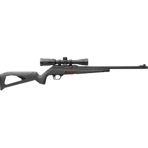 Winchester Wildcat SR Semi Automatic Rifle 22 Long Rifle 16.5" Matte Threaded Barrel Matte Frame Black Field Stock with Vortex Crossfire Scope