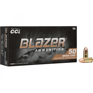 zer Brass 9mm Luger 100 Grain Full Metal Jacket Case Of 1000 (20 Boxes Of 50) Ammo