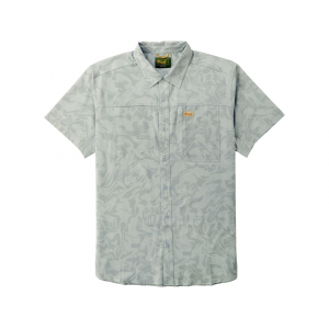 MARSH WEAR Men's Lenwood Hagood Tech Shirt Smoke Coastal Camo 2XL