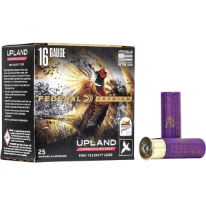 eral Premium Wing-Shok 16 Gauge 2-3/4 #6 Copper Plated Lead Shot 1-1/8 Oz Case Of 250 (10 Boxes Of 25) Ammo