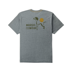 MARSH WEAR Men's Field T Shirt Steel Heather Medium