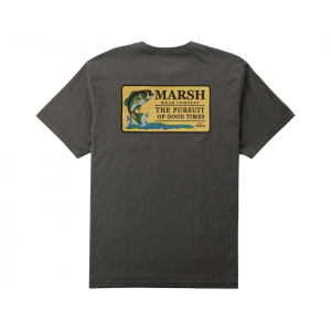 MARSH WEAR Men's Clutch Long Sleeve Crew Neck T Shirt Ash XL