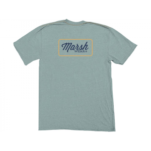 MARSH WEAR Men's Script T Shirt Agate Heather XL
